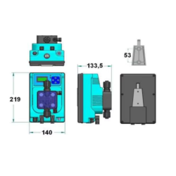 Pompa dozująca ME3‑MF – elektromagnetyczna, cyfrowa, wielofunkcyjna